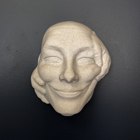 Abstract Art Smile Face WallArt Lucid Dream The Windows - Thumbnail 4