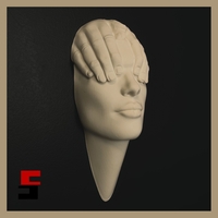 Abstract Art Face WallArt Lucid Dream The Windows - Thumbnail 1