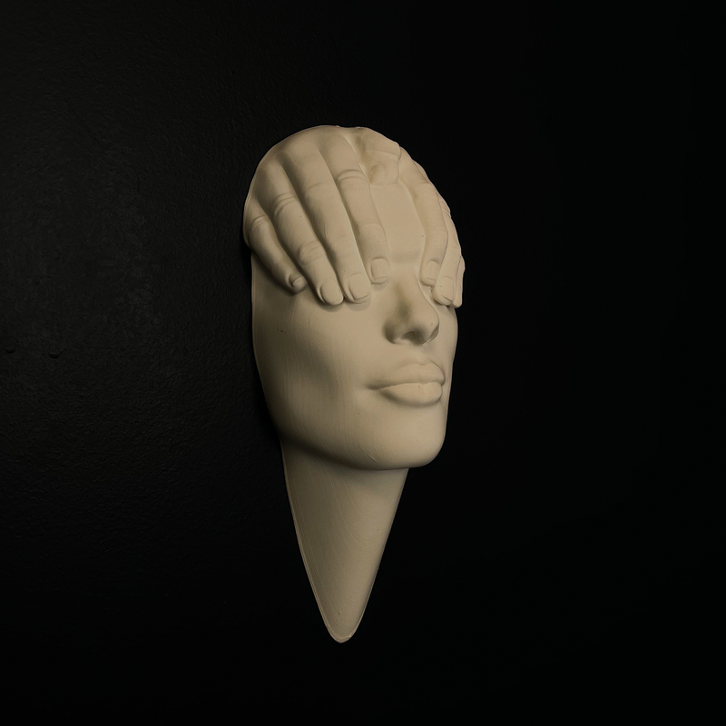 Abstract Art Face WallArt Lucid Dream The Windows