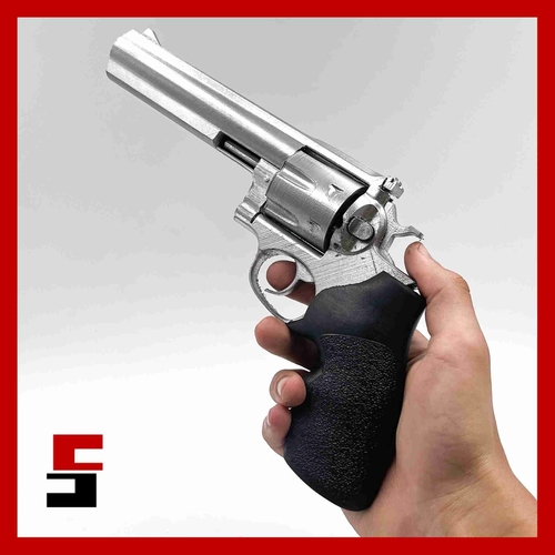 Revolver Ruger GP100 Prop practice training 3D Print 487359