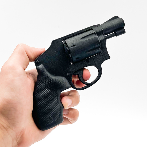 Revolver SW 442 Smith & Wesson Centennial Prop practice training 3D Print 487363