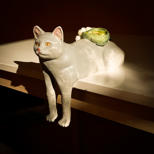 Cat Planter Pot Meme 3D Print 487381