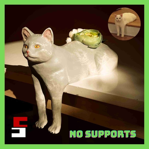 Cat Planter Pot Meme 3D Print 487386