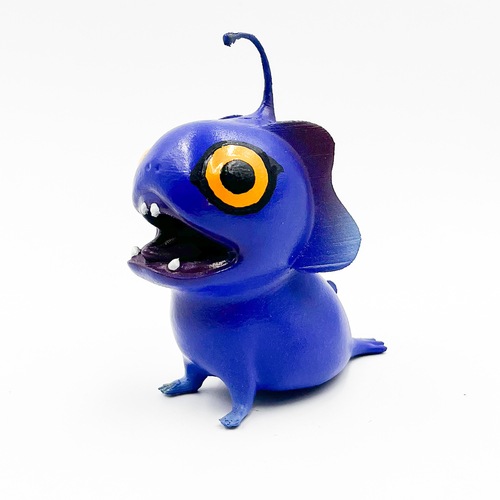 Blue from the sea beasts with Open Mouth 3D Print 487391