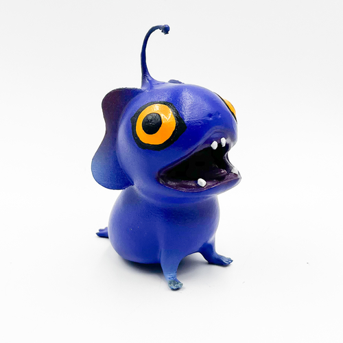 Blue from the sea beasts with Open Mouth 3D Print 487395