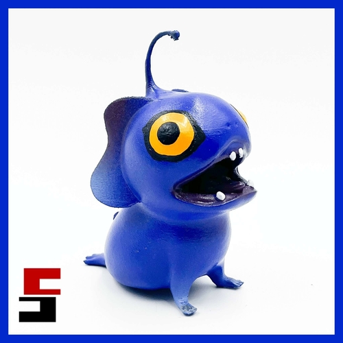 Blue from the sea beasts with Open Mouth 3D Print 487399