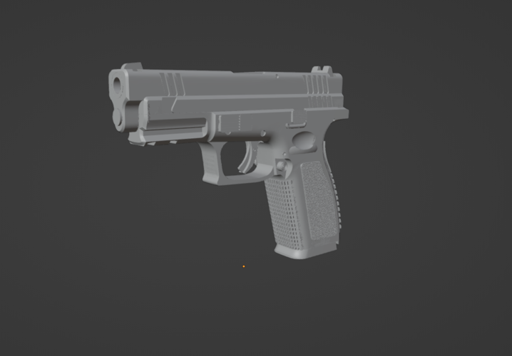 Pistol Springfield Armory XD Prop gun 3D Print 487475