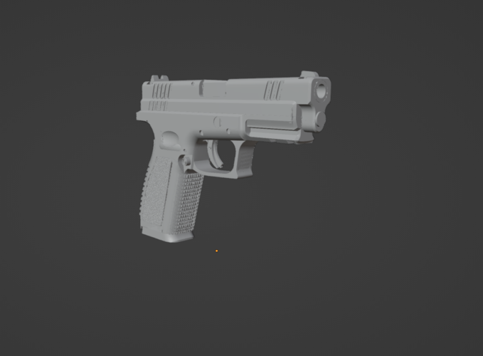 Pistol Springfield Armory XD Prop gun 3D Print 487476