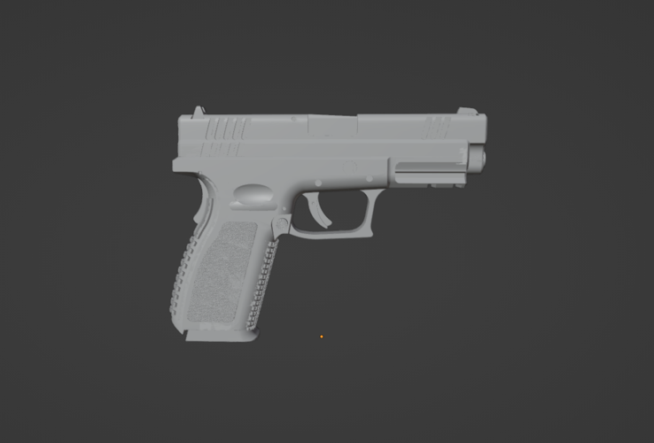 Pistol Springfield Armory XD Prop gun 3D Print 487477