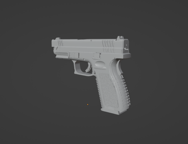 Pistol Springfield Armory XD Prop gun 3D Print 487479