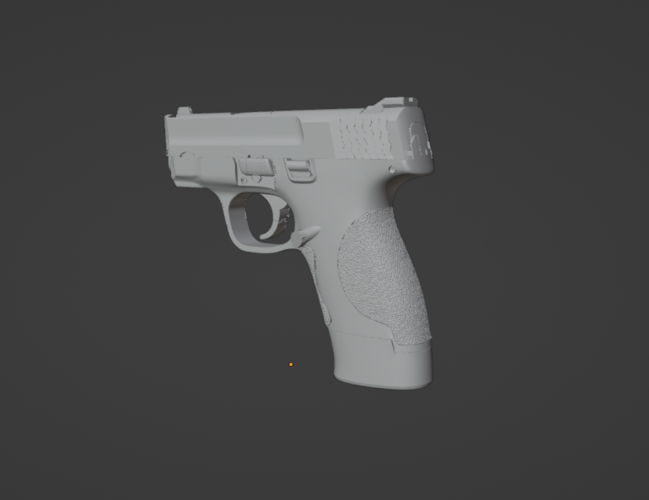 Pistol SW MP Shield Smith & Wesson M&P Prop gun 3D Print 487485