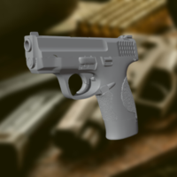Pistol SW MP Shield Smith & Wesson M&P Prop gun - Thumbnail 8