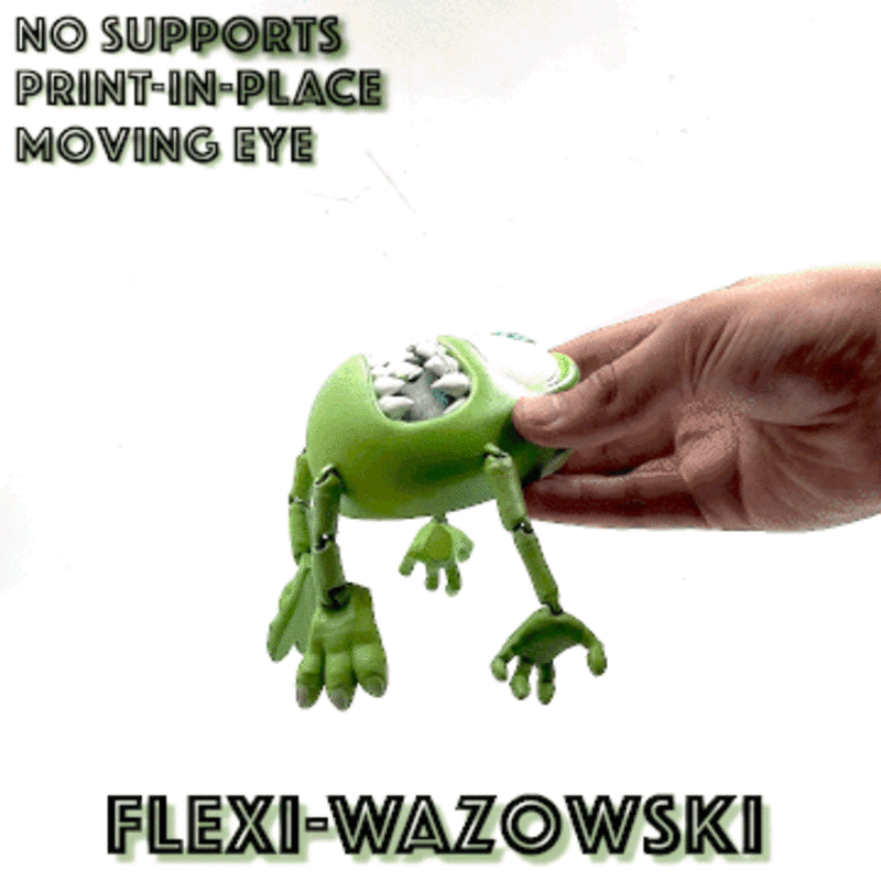 FLEXI MIKE WAZOWSKI PRINT-IN-PLACE articulated