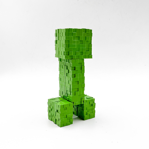MINECRAFT FLEXI CREEPER ARTICULATED PRINT IN PLACE 3D Print 487520