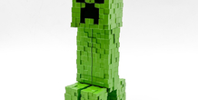 STL file MINECRAFT FLEXI-CREEPER ARTICULATED PRINT IN PLACE