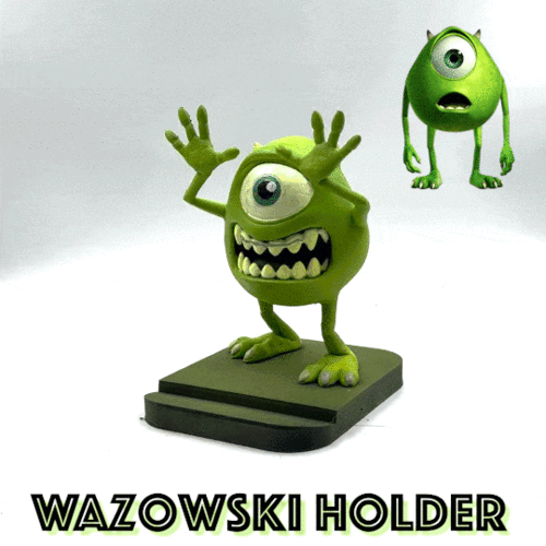 Mike Wazowski Phone Holder Tablet Desk Accessory  3D Print 487541