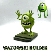 Small Mike Wazowski Phone Holder Tablet Desk Accessory  3D Printing 487541