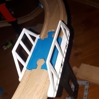 Wooden railway bridge system for LegoBeam/BitBeam - Thumbnail 5