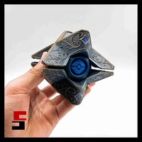 Small Destiny 2 Vigilance Ghost Sanctified Shell  3D Printing 487612