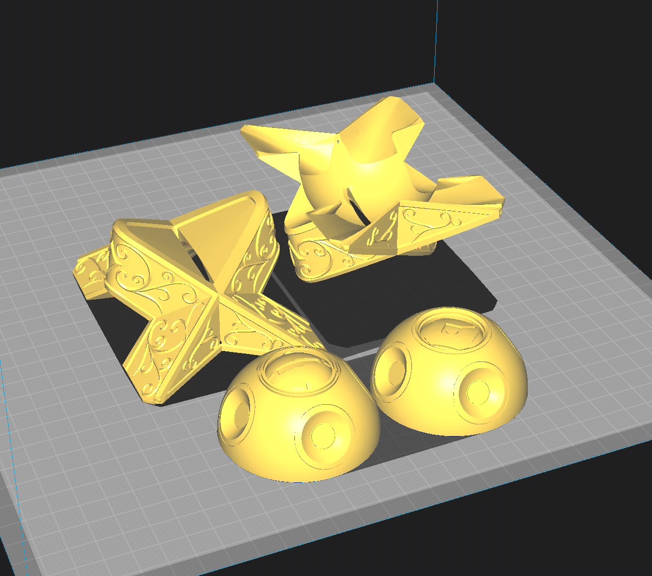 DESTINY GOLDEN CHEST | 3D Print Model