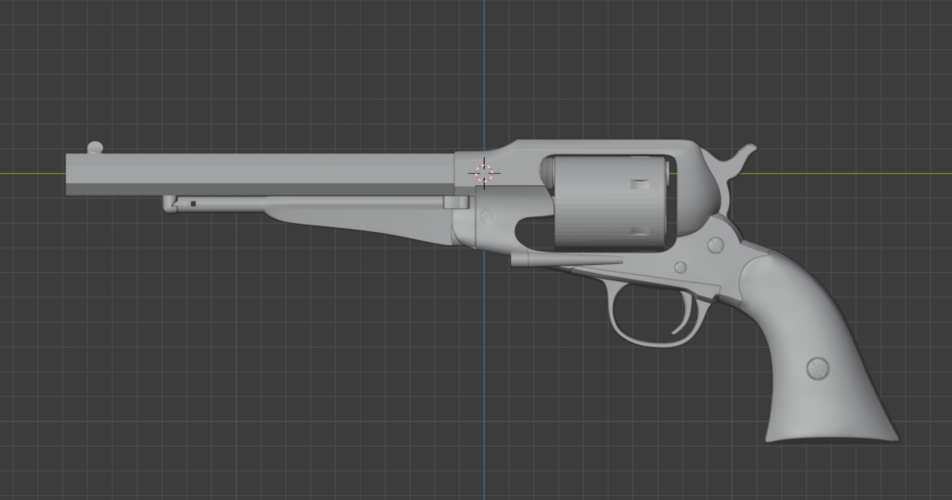 Rolands Deschains Revolver Prop Gun  3D Print 487676