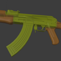 AK-47 Kalashnikov Weapon  - Thumbnail 4