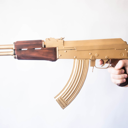 AK-47 Kalashnikov Weapon  3D Print 487693