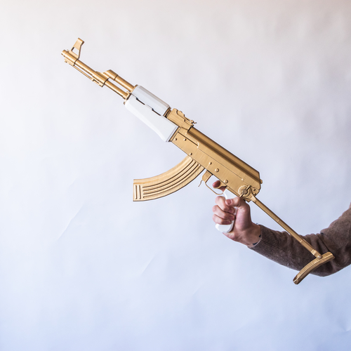 AKM Kalashnikov Weapon  3D Print 487709