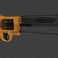 Resident Evil Barry's 44 Magnum Silver Serpent Gun Prop  - Thumbnail 7