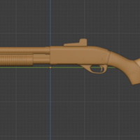 Shotgun Remington prop gun  - Thumbnail 2