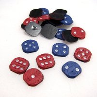 Small Pocket-Tactics Kicker Tokens 3D Printing 48774