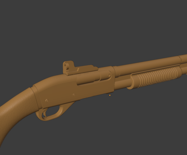 Shotgun Remington prop gun  3D Print 487741