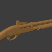 Shotgun Remington prop gun  - Thumbnail 6