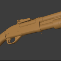 Shotgun Remington prop gun  - Thumbnail 7