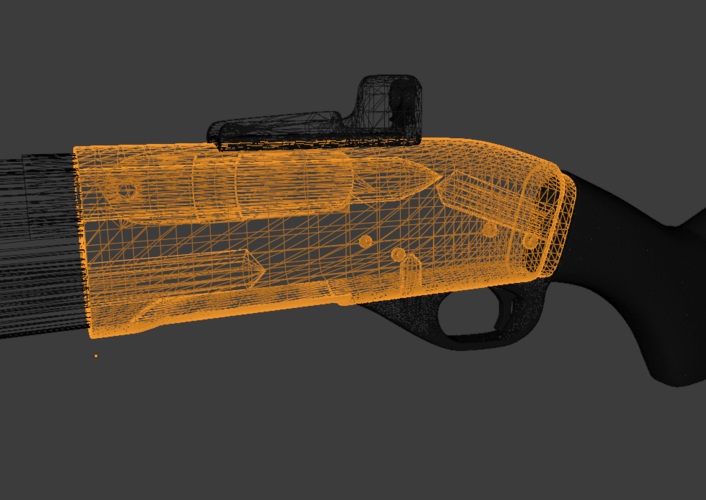 Shotgun Remington prop gun  3D Print 487745