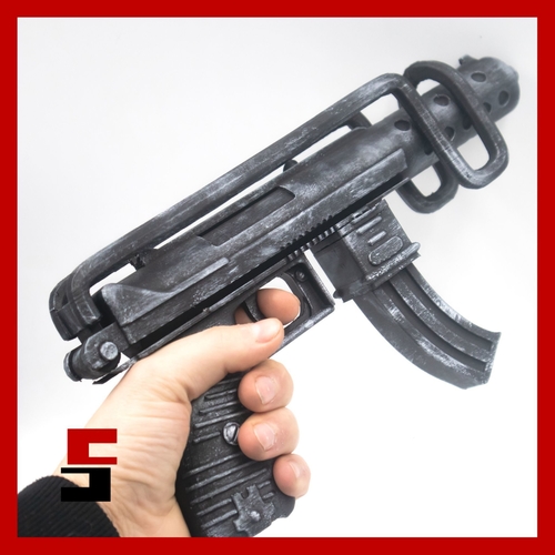 TEC9 Uzimatic TEC-9 Gun Replica Prop  3D Print 487756