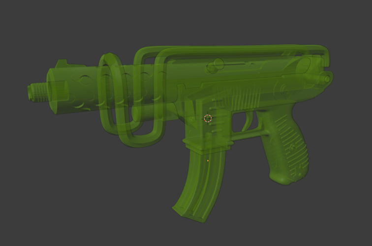 TEC9 Uzimatic TEC-9 Gun Replica Prop  3D Print 487759