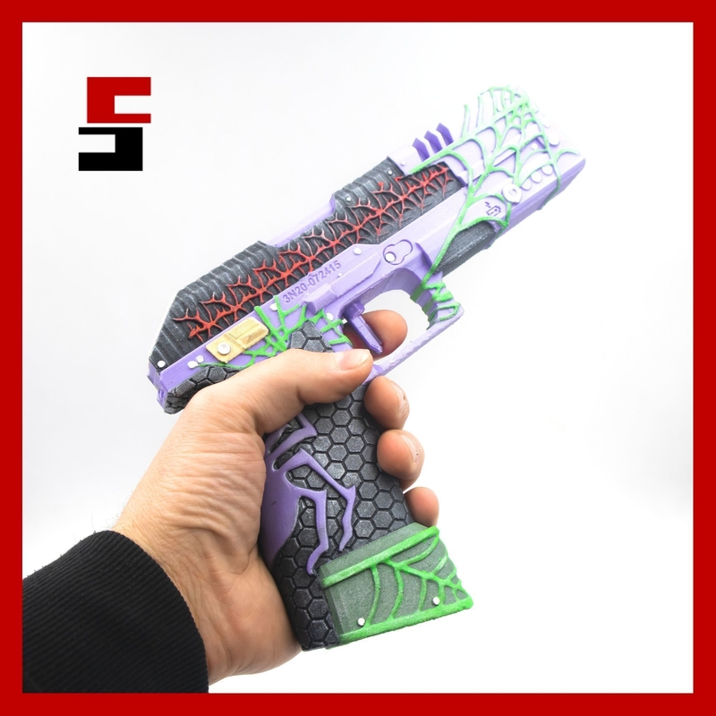 Apex Legends P2020 Shadow Web Skin Pistol Prop 