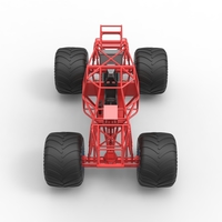 Diecast Monster truck base Scale 1:25 - Thumbnail 6