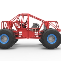 Diecast Monster truck base Scale 1:25 - Thumbnail 8