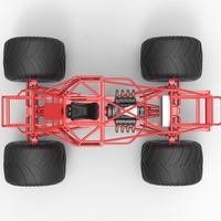 Diecast Monster truck base Scale 1:25 - Thumbnail 10