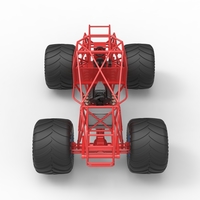 Diecast Monster truck base Scale 1:25 - Thumbnail 13