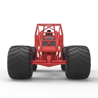 Diecast Monster truck base Scale 1:25 - Thumbnail 14