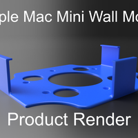 Mac Mini (2020) Wall Mount - Thumbnail 1