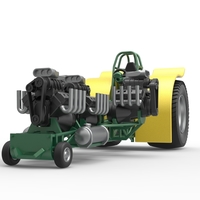 Pulling tractor with 4 engines V8 Version 4 1:25 - Thumbnail 5