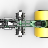Pulling tractor with 4 engines V8 Version 4 1:25 - Thumbnail 10