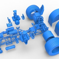 Pulling tractor with 4 engines V8 Version 4 1:25 - Thumbnail 16