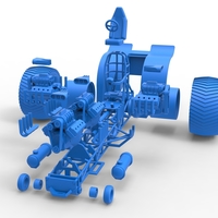 Pulling tractor with 4 engines V8 Version 4 1:25 - Thumbnail 18