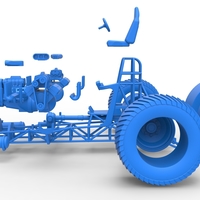 Pulling tractor with 4 engines V8 Version 4 1:25 - Thumbnail 19