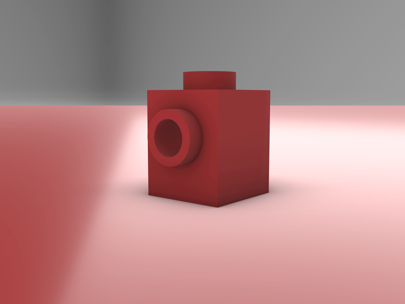 LEGO Brick - 1X1 with 1 Knob